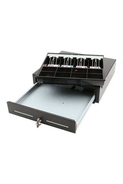 LD 410AT Easy Push Metal Para Çekmecesi (8 Bozuk Para, 4 Kağıt Para Bölmeli)
