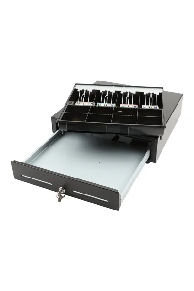 LD 410AT Easy Push Metal Para Çekmecesi (8 Bozuk Para, 4 Kağıt Para Bölmeli) - 1