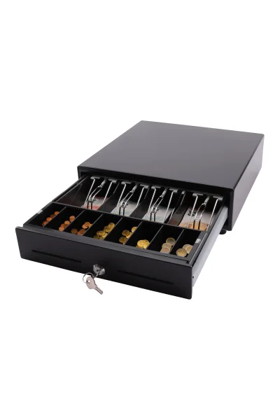 SD 330A Metal Para Çekmecesi (8 Bozuk Para, 4 Kağıt Para Bölmeli)